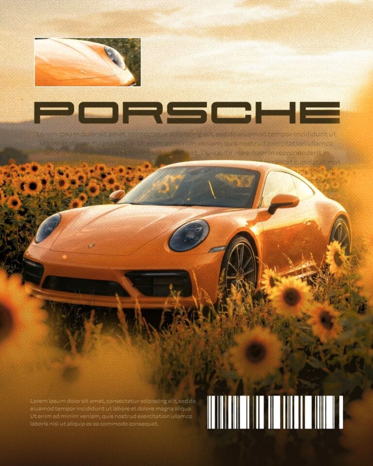 Design gráfico estilo Car Design prática na Formação Designer